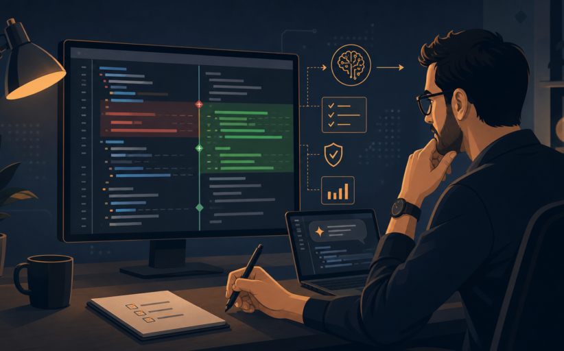 Programowanie z AI. Mniej kodowania, więcej review